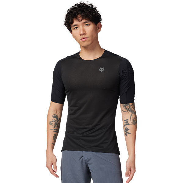 Product image of Fox Racing - Flexair Ascent Jersey (MTB) SKU:32620-447-M | Sizes: SM, MD, LG, XL, 2XL | Designed for Mountain Bike, BMX and E-Bike riders | Available at BTO Sports
