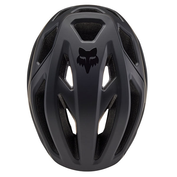 Product image of Fox Racing - Crossframe Pro Matte Black Helmet (MTB) SKU:31935-255-S | Sizes: SM, MD, LG | Designed for Mountain Bike, BMX and E-Bike riders | Available at BTO Sports