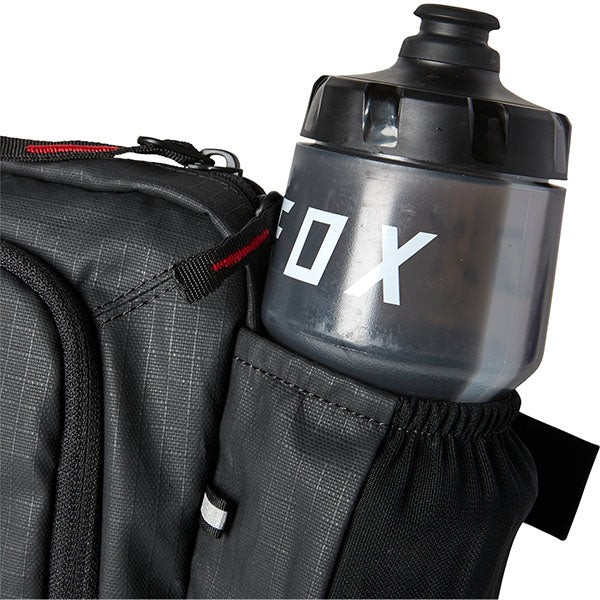 Fox Racing Utility 5L Lumbar Hydration Pack SKU 28929 Black alternate angle showing shoulder straps and pack profile