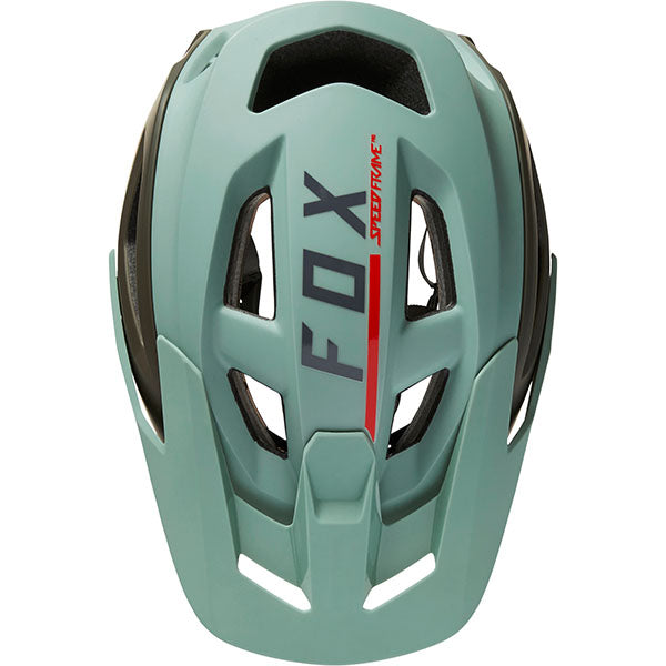 Product image of Fox Racing - Speedframe Pro Blocked Helmet (MTB) SKU:29341-439-S | Sizes: SM, MD, LG | Designed for Mountain Bike, BMX and E-Bike riders | Available at BTO Sports