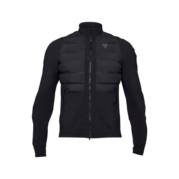 Fox Racing Flexair Fire Hybrid Jacket Mountain Bike front angle view in Cocoa sizes SM, MD, LG, XL, 2X SKU 32390-222-S. Riding Jacket | Available at BTO Sports