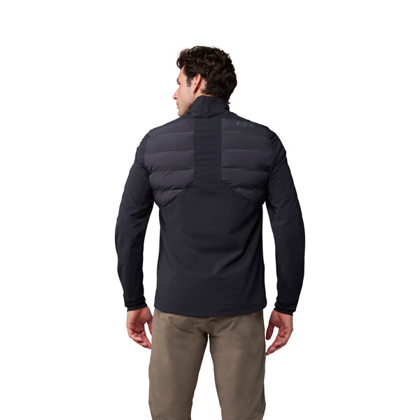 Fox Racing Flexair Fire Hybrid Jacket Mountain Bike product image in Cocoa sizes SM, MD, LG, XL, 2X SKU 32390-222-S. Riding Jacket | Available at BTO Sports