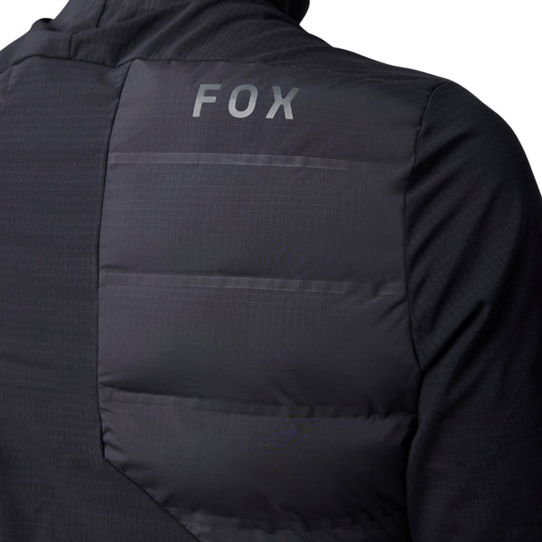 Fox Racing Flexair Fire Hybrid Jacket Mountain Bike product image in Cocoa sizes SM, MD, LG, XL, 2X SKU 32390-222-S. Riding Jacket | Available at BTO Sports