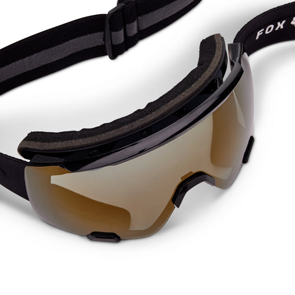 Product image of Fox Racing - Purevue Mirror Goggles (MTB) SKU:32510-595-OS | Colors: Black/Gold | Designed for Mountain Bike, BMX and E-Bike riders | Available at BTO Sports
