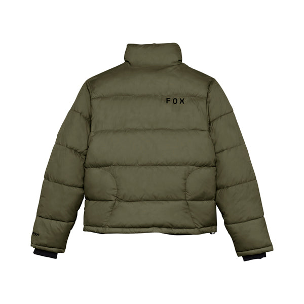 Fox Racing Ridgeway Hi side view in Olive/Grn sizes XS, SM, MD, LG, XL SKU 32778-099-XS. Jacket | Available at BTO Sports
