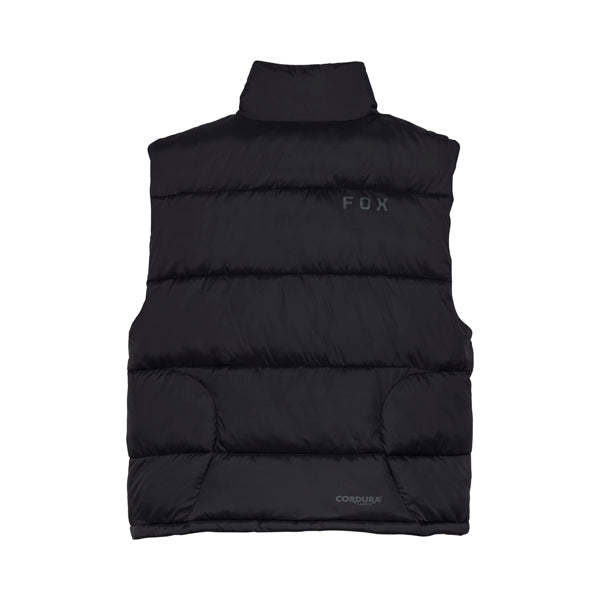 Fox Racing Ridgeway Hi side view in Blk sizes XS, SM, MD, LG, XL SKU 32779-001-XS. Vest | Available at BTO Sports
