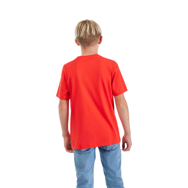 Professional studio photo of Fox Racing Fox x Honda Tee (Youth); showing tee fit, printed graphics, and crew neckline; SKU 33568-003-YS