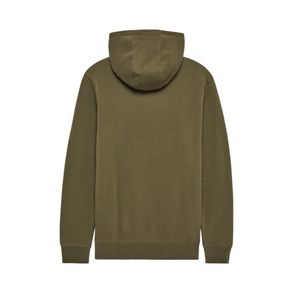 Fox Racing Bolt Pullover Hoodie side view in Olive/Grn sizes SM, MD, LG, XL, 2X SKU 36271-099-S. Sweatshirts & Hoodies | Available at BTO Sports