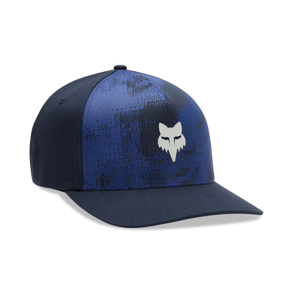 Fox Racing RS Flexfit Hat SKU:36289-002-S/M – product image – Colors: Blue | Sizes: SM/MD | Available at BTO Sports