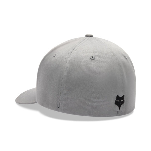 Fox Racing Global Flexfit Hat SKU:36293-172-L/XL – product image – Colors: Steel Grey | Sizes: LG/XL | Available at BTO Sports