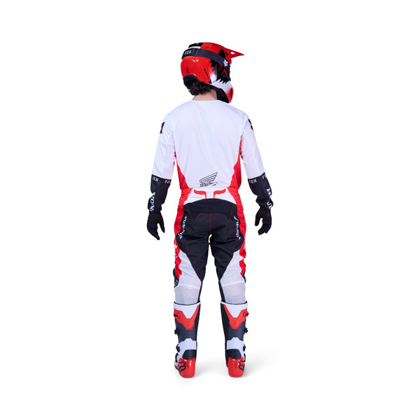 Fox Racing 180 Honda Pants front angle view Colors: Flo Red SKU:36359-110 | Available at BTO Sports.