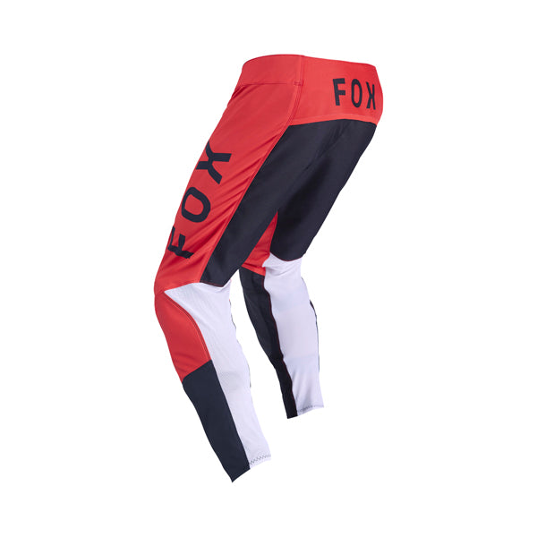 Fox Racing Flexair Fracture Pants front angle view Colors: Wht/Black SKU:36341-058 | Available at BTO Sports.