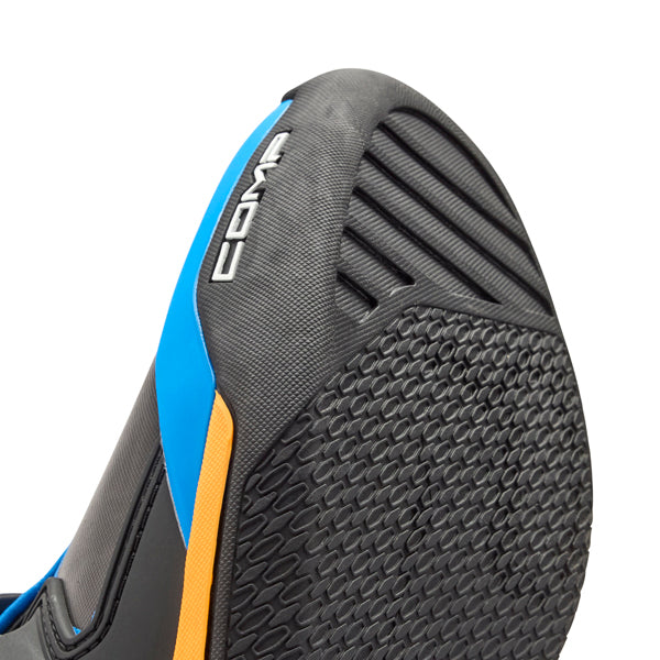 Fox Racing Comp Boots product image in Wht/Flo/Red sizes 8, 9, 9.5, 10, 10.5, 11, 11.5, 12, 13, 14 SKU 36362-047-. Boots | Available at BTO Sports
