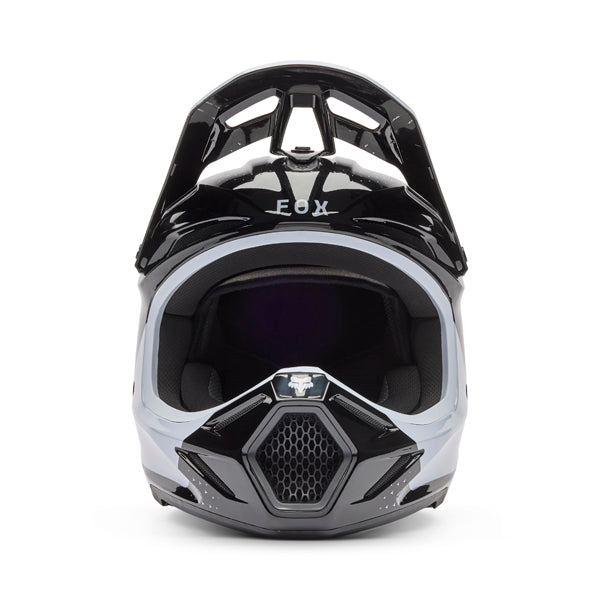 Image of Fox Racing - V3 Tine Helmet | SKU 36384-001 | Colors: Black, Twilight, White | Sizes: XS to 2X | Available at BTO Sports