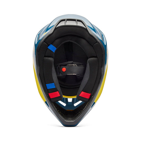 Image of Fox Racing - V3 Tine Helmet | SKU 36384-001 | Colors: Black, Twilight, White | Sizes: XS to 2X | Available at BTO Sports