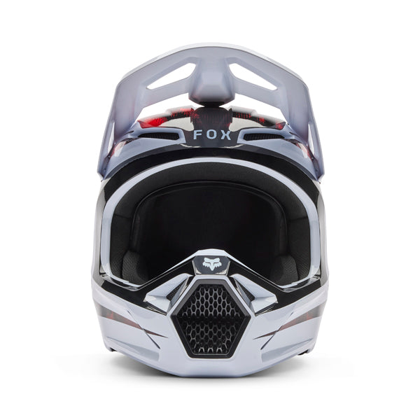 Image of Fox Racing - V1 Kairos Helmet | SKU 36386-047 | Colors: Tangerine, Turquoise, White/Flo Red | Sizes: XS to 2X | Available at BTO Sports