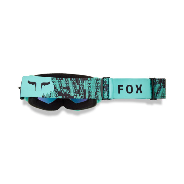 rear angle of turquoise Youth Main Kairos Goggles showing non-slip silicone strap and tear-off post, SKU 36410-295 | Available at BTO Sports.