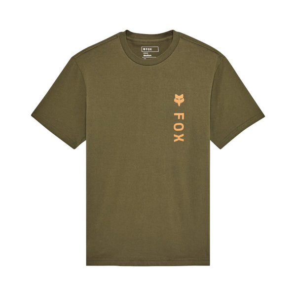 Professional studio photo of Fox Racing Winners Circle Premium Tee; showing tee fit, printed graphics, and crew neckline; SKU 36456-099-S; Sizes: S-2XL
