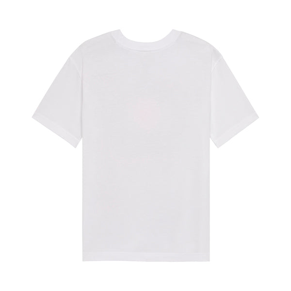 Professional studio photo of Fox Racing Local Racer Tee (Womens); showing tee fit, printed graphics, and crew neckline; SKU 36507-008-XS; Sizes: XS-XL