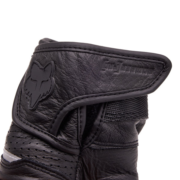 Fox Racing Bomber Pro Air Gloves rear view Colors: Black/Grey Sizes: SM to 3X SKU:38169-014 | Available at BTO Sports.