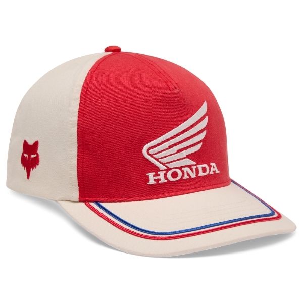 38282-244-OS, Fox Racing, Honda Snapback Hat (Womens), Off White product photo