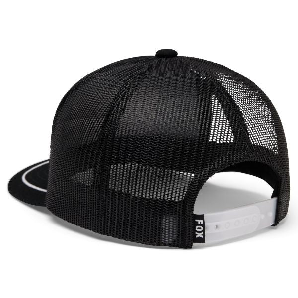 38285-003-OS, Fox Racing, Honda Snapback Hat (Youth), Black, Red product photo