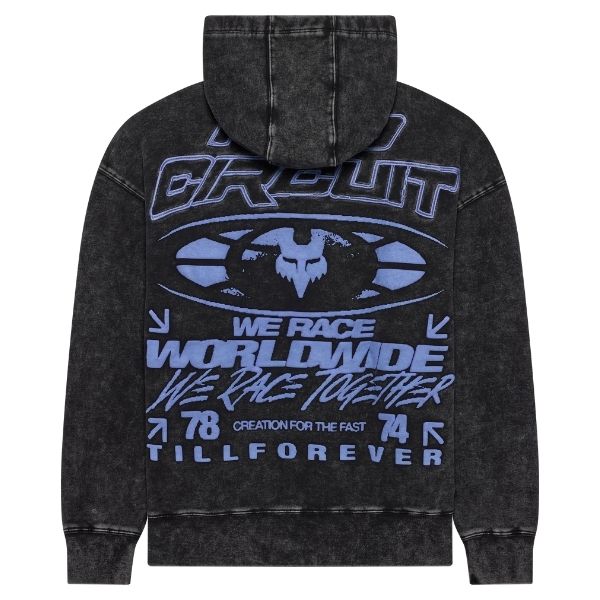 38304-001-M, Fox Racing, Pro Circuit Pullover Hoodie, Black, Sizes SM, MD, LG, XL product photo