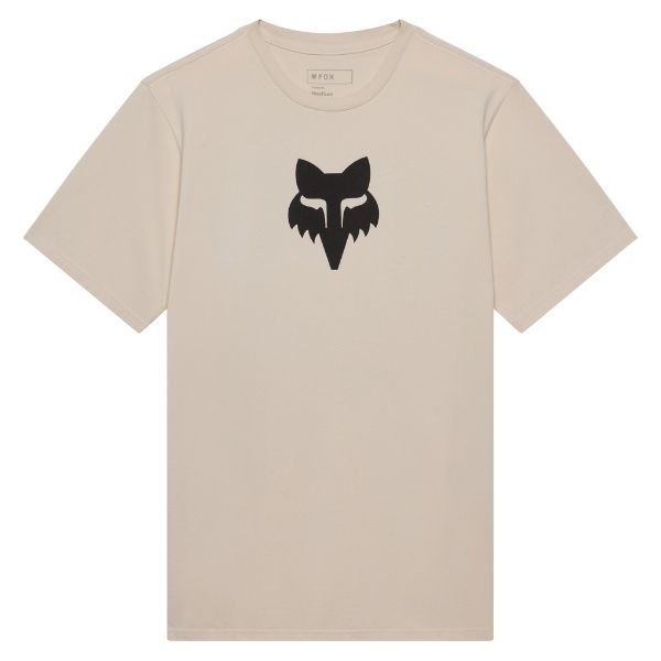 High-resolution studio image of Fox Racing Vision 195 Original Tee; showing tee fit, printed graphics, and crew neckline; SKU 38309-089-S; Sizes: S-2XL