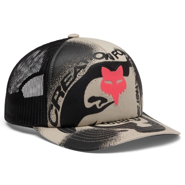 38429-089-OS, Fox Racing, Vision Mesh Trucker Hat, Chalk White, Deep Cobalt Blue product photo
