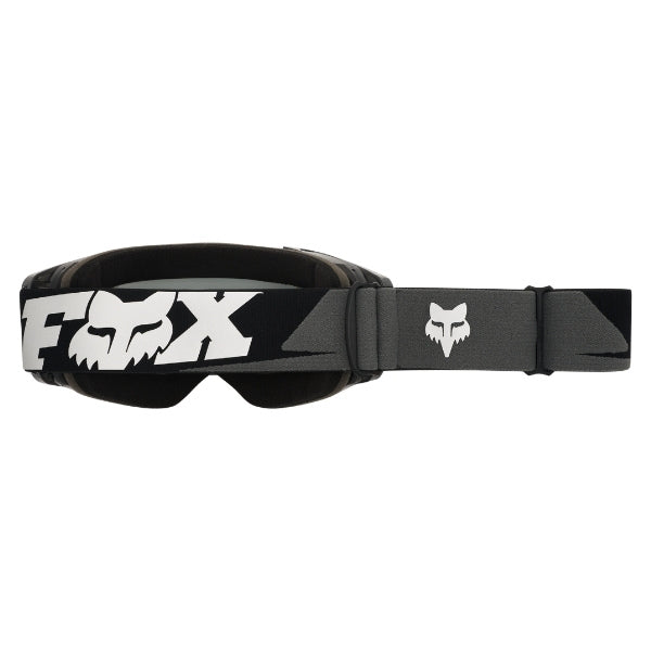 Fox Racing Vue Core Vivid Goggles in Neon Pink, inside view of the foam-lined eye opening, with the contoured foam face seal, nose opening, inner lens surface, and strap anchors. Available options—Color: Black, HiViz Yellow, Dark Shadow, Red, Purple Lava, Neon Pink.