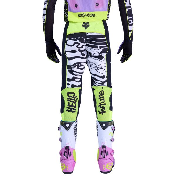 Studio photo on a white background of Fox Racing - Flexair LE Image Phantom Pants; showing overall shape and visible design details; SKU 36360-922-