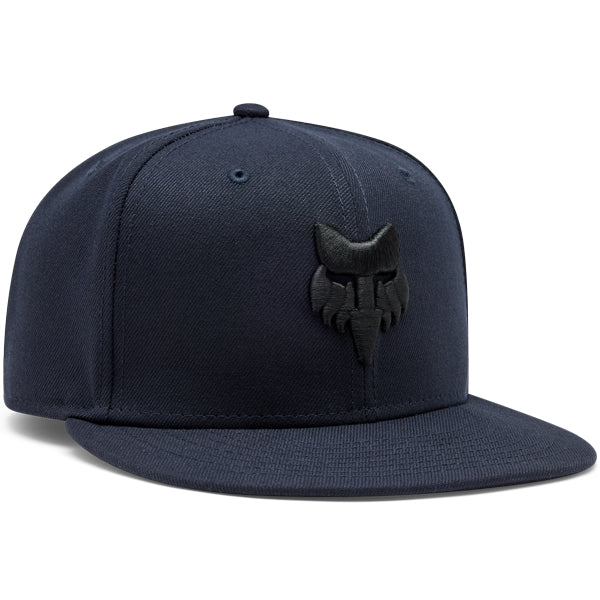Fox Racing Fox 9 Fifty Snapback Hat mountain bike gear in Olive Green detail view sku 36865-006