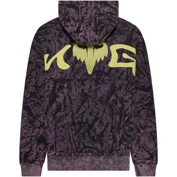 Fox Racing Image Print Pullover Hoodie mountain bike gear in Plum Perfect detail view sku 38431-352 - alternate view