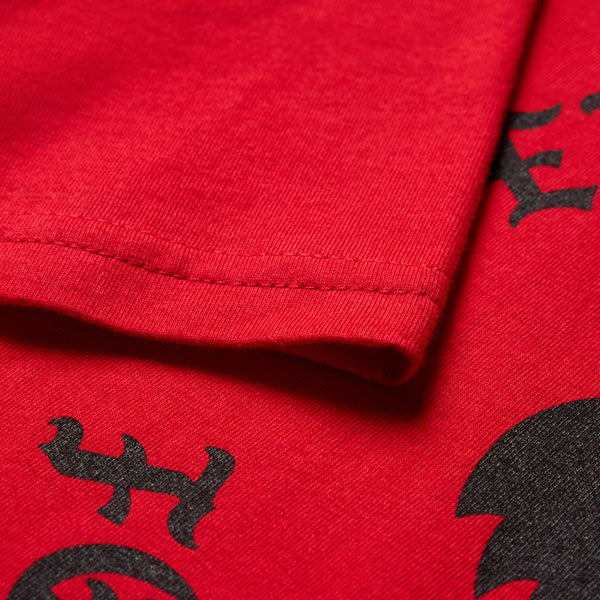 Fox Racing Badge Tee mountain bike gear close up of the sleeve detail view sku 38448-581
