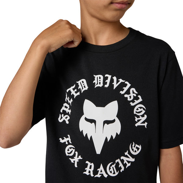 Fox Racing Badge Tee mountain bike gear detail view sku 38448-581