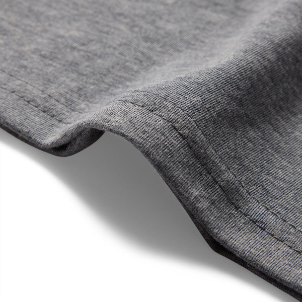 Fox Racing Beam Tee mountain bike gear in Heather Dark Grey detail view sku 38450-572