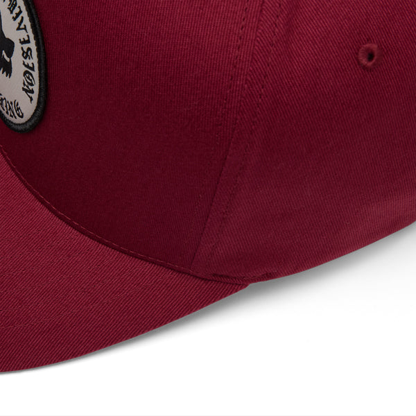 Fox Racing Badge Flexfit Hat mountain bike gear detail view sku 38469-097