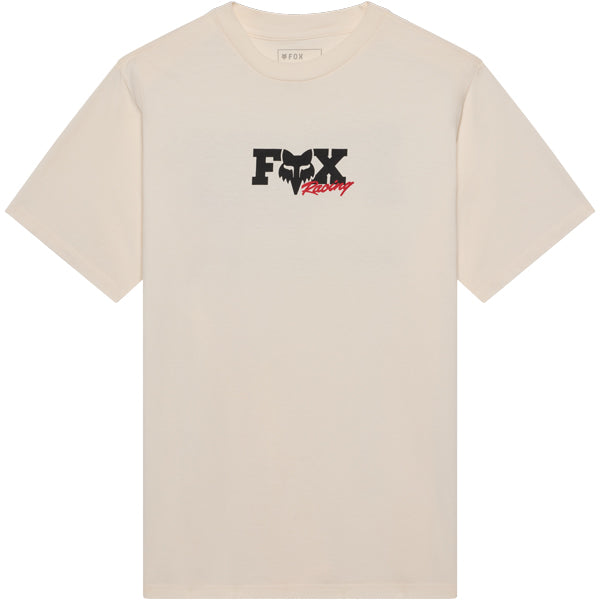 Fox Racing Checker 195 Original Tee mountain bike gear in Off White detail view sku 38496-329