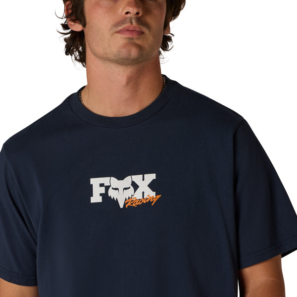 Fox Racing Checker 195 Original Tee mountain bike gear in Off White detail view sku 38496-329