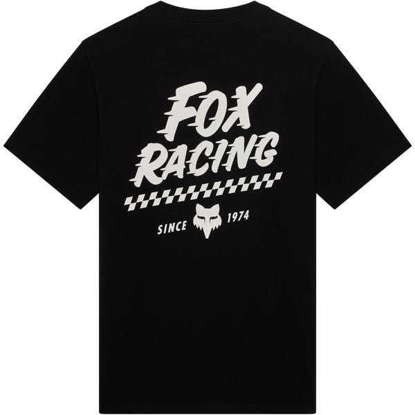 Fox Racing Speed 195 Original Tee mountain bike gear in White detail view sku 38498-008 - alternate view