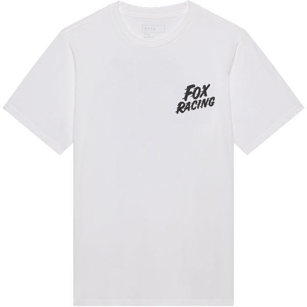 Fox Racing Speed 195 Original Tee mountain bike gear in White detail view sku 38498-008