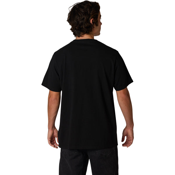 Fox Racing Fox Head 195 Original Tee mountain bike gear in Black detail view sku 39402-001