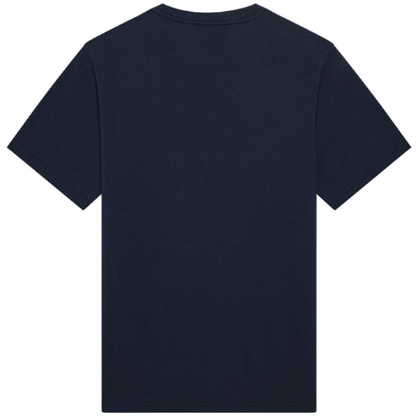Fox Racing Fox Head 195 Original Tee mountain bike gear in Midnight detail view sku 39402-001