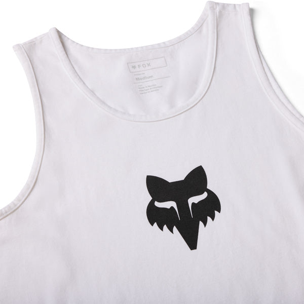 Fox Racing Fox Head 195 Original Tank mountain bike gear in White detail view sku 39403-001