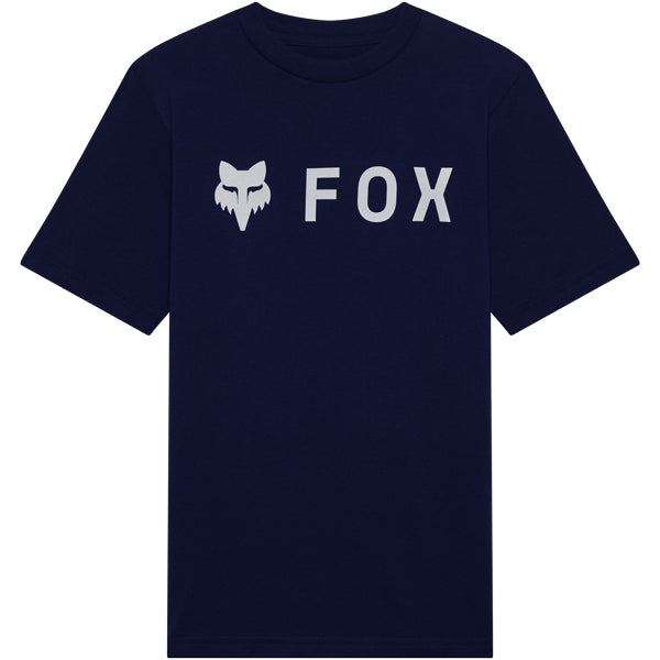 Fox Racing Absolute Tee mountain bike gear in Heather Dark Grey detail view sku 39613-D95