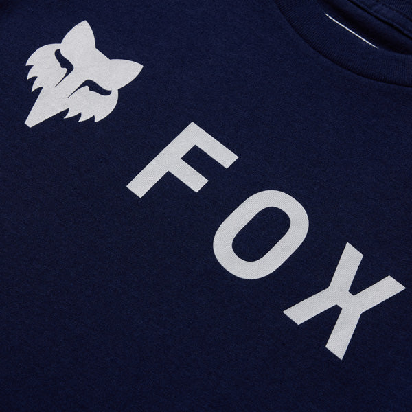 Fox Racing Absolute Tee mountain bike gear in Heather Dark Grey detail view sku 39613-D95
