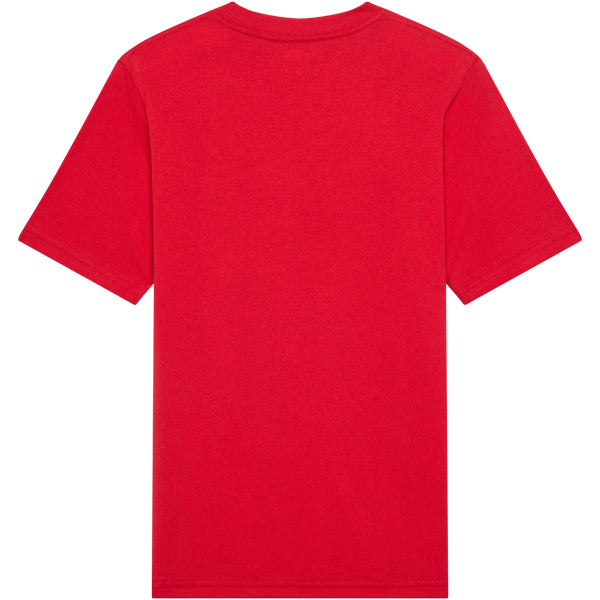 Fox Racing Absolute Tee mountain bike gear in Tibetan Red detail view sku 39613-D95