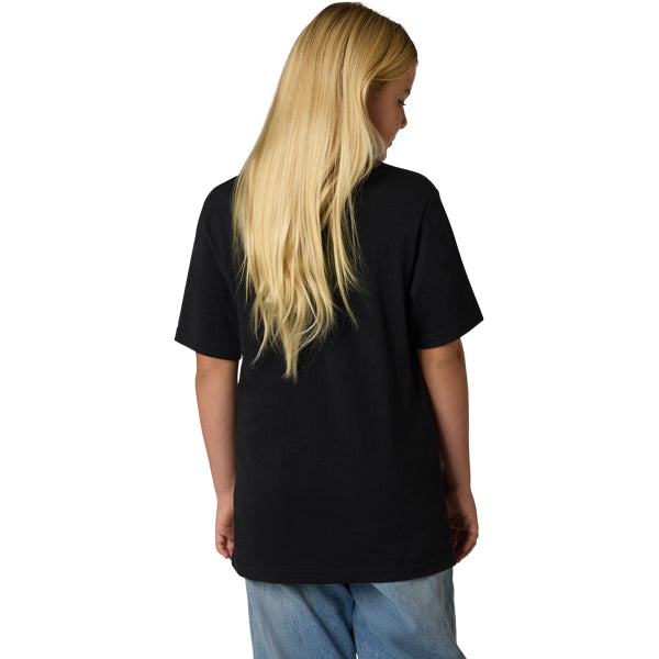 Fox Racing Absolute Tee mountain bike gear in Ultra Black detail view sku 39613-D95