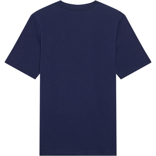 Fox Racing Fox Head Tee mountain bike gear in Heather Dark Grey detail view sku 39614-D95