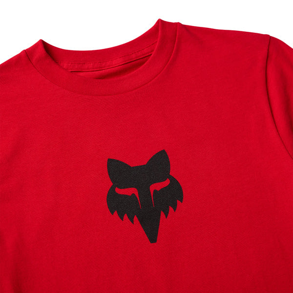Fox Racing Fox Head Tee mountain bike gear in Navy detail view sku 39614-D95